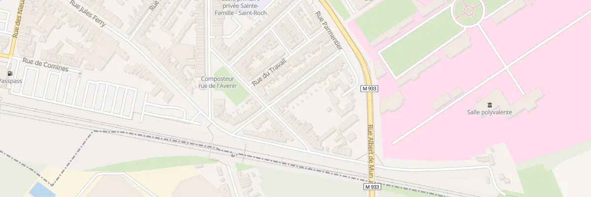 Plan du 37 Rue de l’Epargne à Armentières