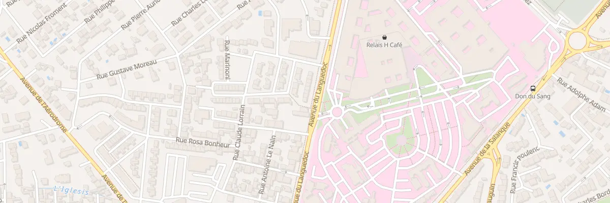 Plan du 439 Av du Languedoc à Perpignan