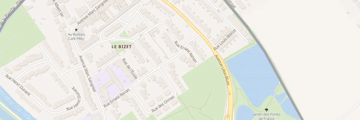 Plan du 54 Rue Ernest Renan à Armentières