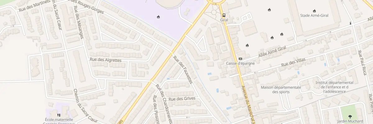 Plan du 44 Rue des Fauvettes à Perpignan