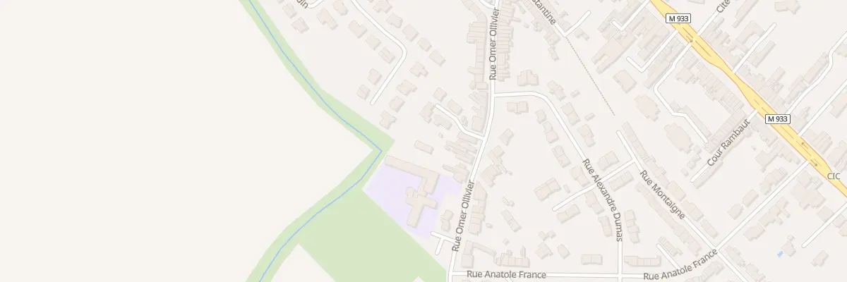 Plan du 78 Rue Omer Ollivier à La Chapelle-d’Armentières