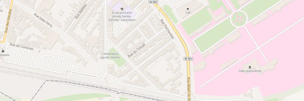 Plan du 46 Rue de l’Epargne à Armentières