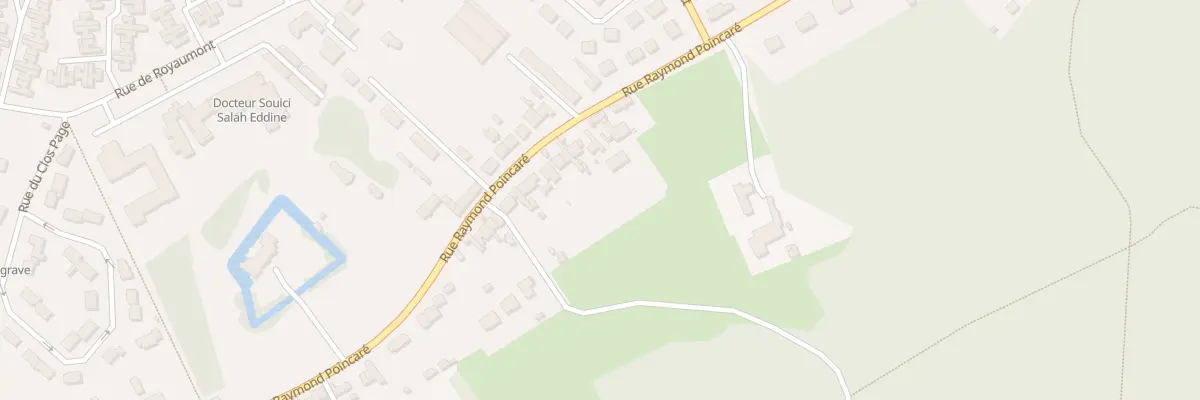 Plan du 680 Rue Raymond Poincaré à Choisy-au-Bac