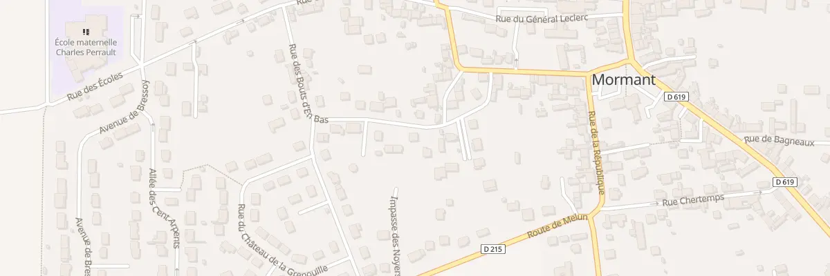 Plan du 11 Rue des Bouts d’En-bas à Mormant