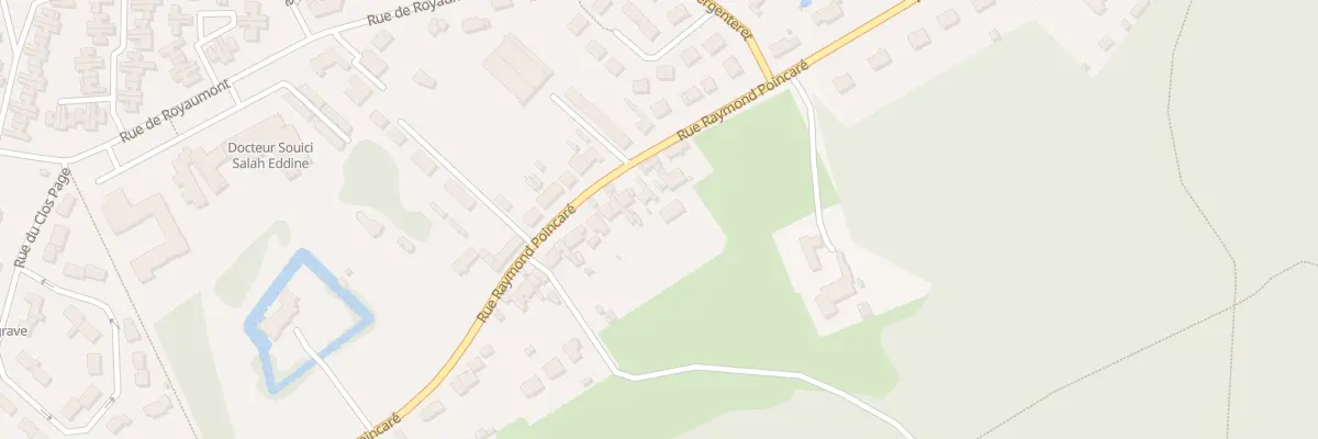 Plan du 704 Rue Raymond Poincaré à Choisy-au-Bac