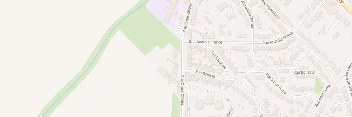 Plan du 110 Rue Omer Ollivier à La Chapelle-d’Armentières