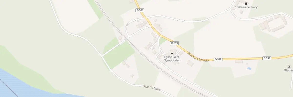 Plan du 8 Rue de l’Eglise à Tracy-sur-Loire