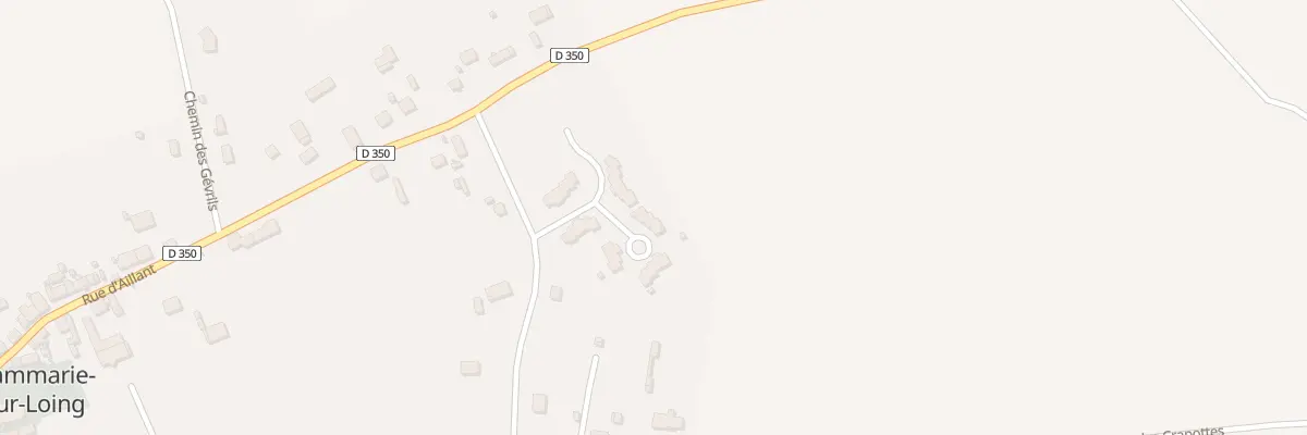 Plan du 9 Res des Pains Chauds à Dammarie-sur-Loing