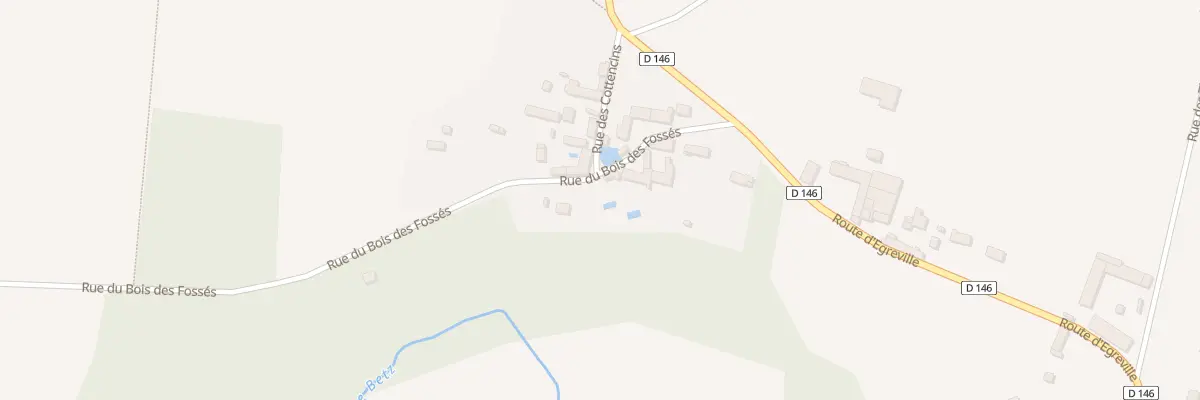 Plan du 7 Rue du Bois des Fossés à Chevry-sous-le-Bignon