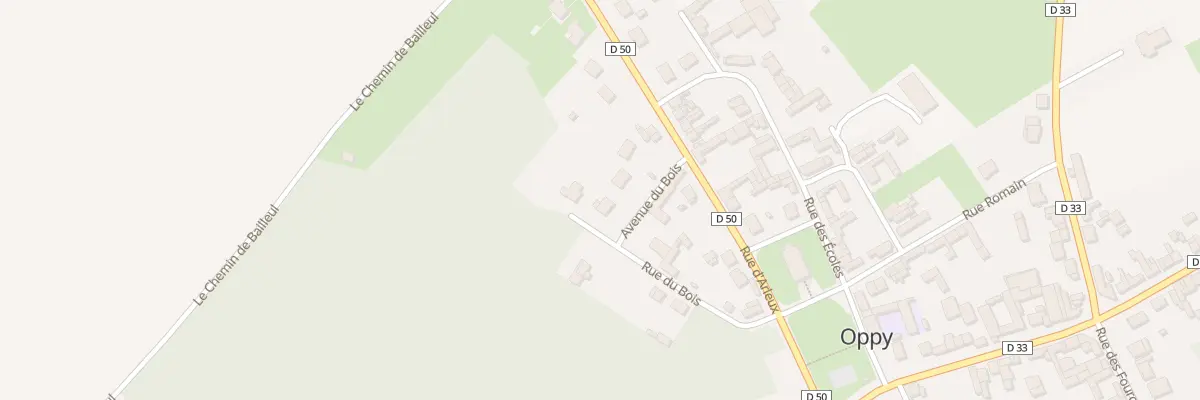 Plan du 6 Rue du Bois à Oppy