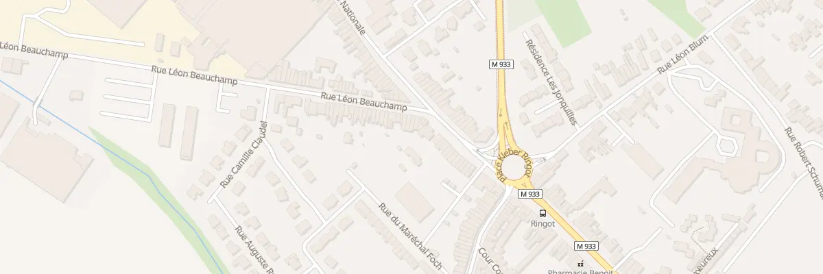 Plan du 1 Rue Léon Beauchamp à La Chapelle-d’Armentières