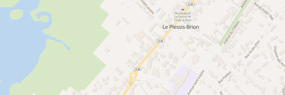 Plan du 12 Rue Edouard Meunier au Plessis-Brion