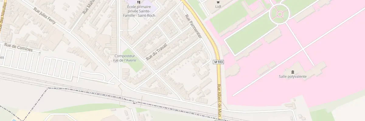 Plan du 51 Rue de l’Epargne à Armentières