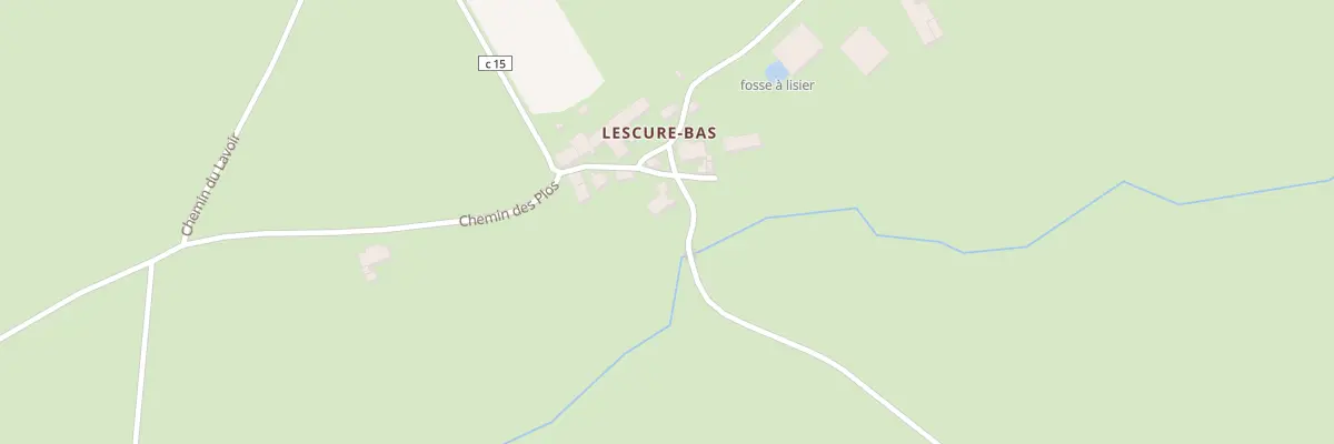 Plan du 5263 Lescure Bas à Valuéjols