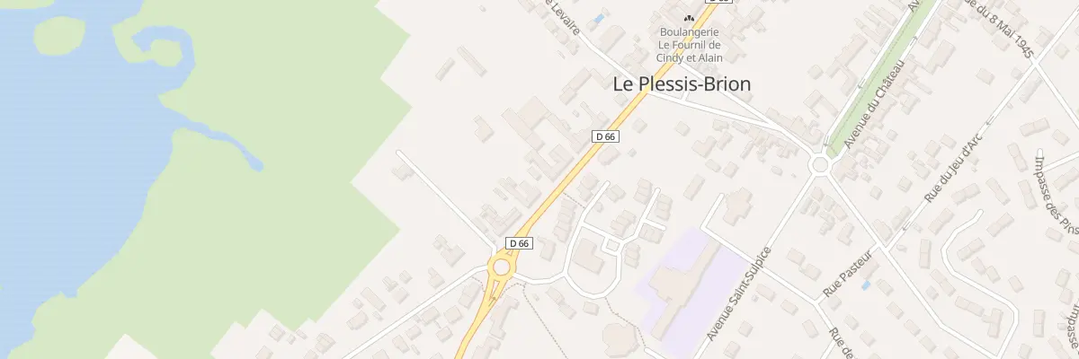 Plan du 10 Rue Edouard Meunier au Plessis-Brion