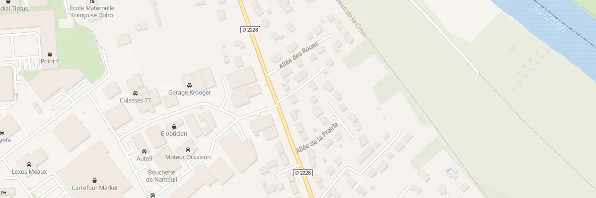Plan du 99 Av François de Tessan à Nanteuil-lès-Meaux