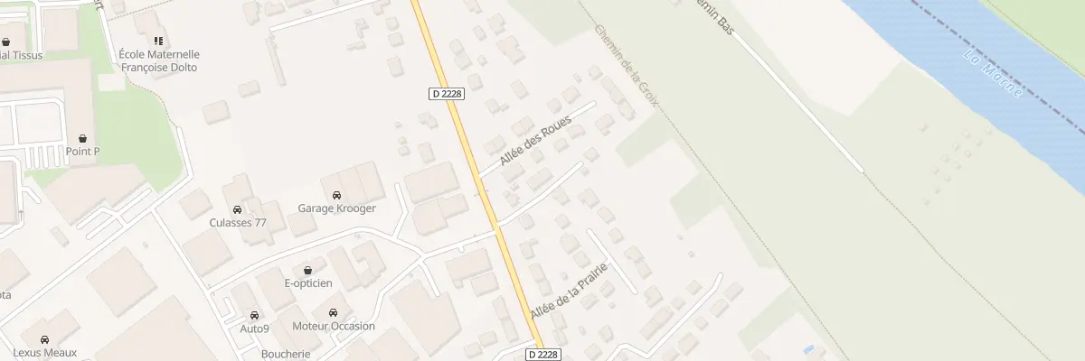 Plan du 97B Av François de Tessan à Nanteuil-lès-Meaux