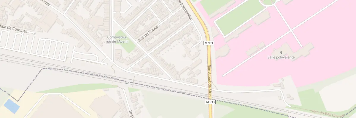 Plan du 45 Rue de l’Avenir à Armentières