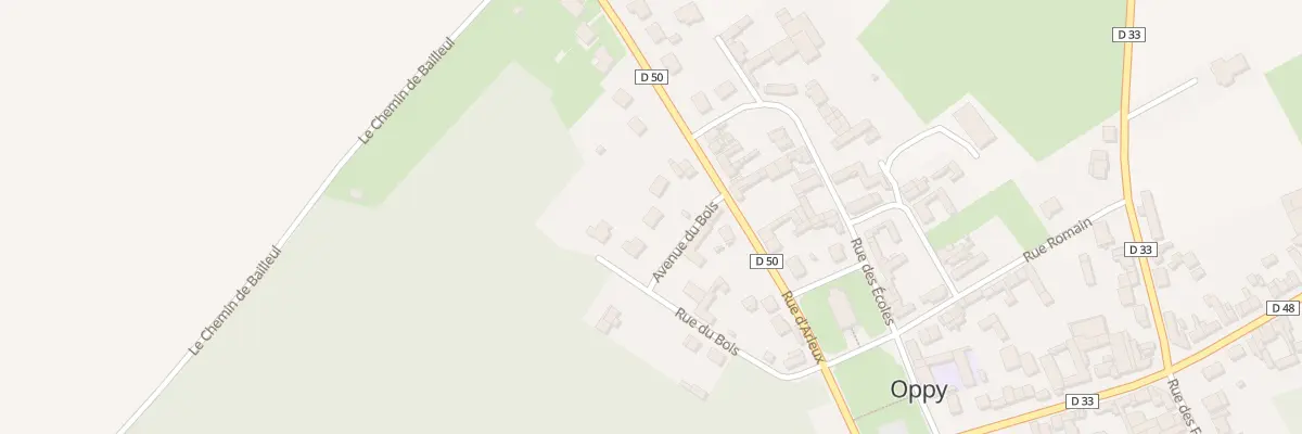 Plan du 4 Ave du Bois à Oppy