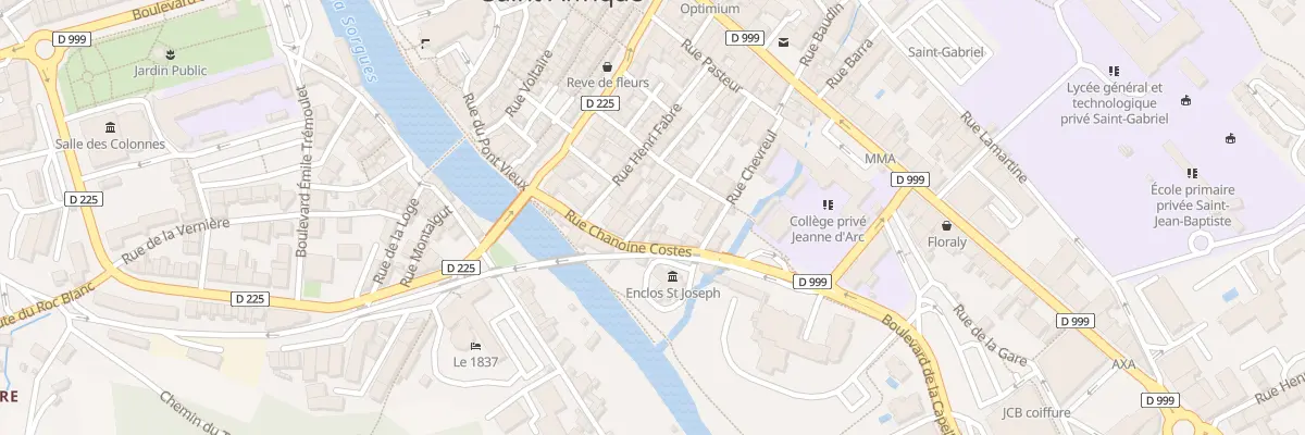 Plan du 7 Rue de la Concorde à Saint-Affrique