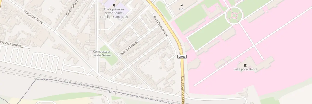 Plan du 59 Rue de l’Epargne à Armentières