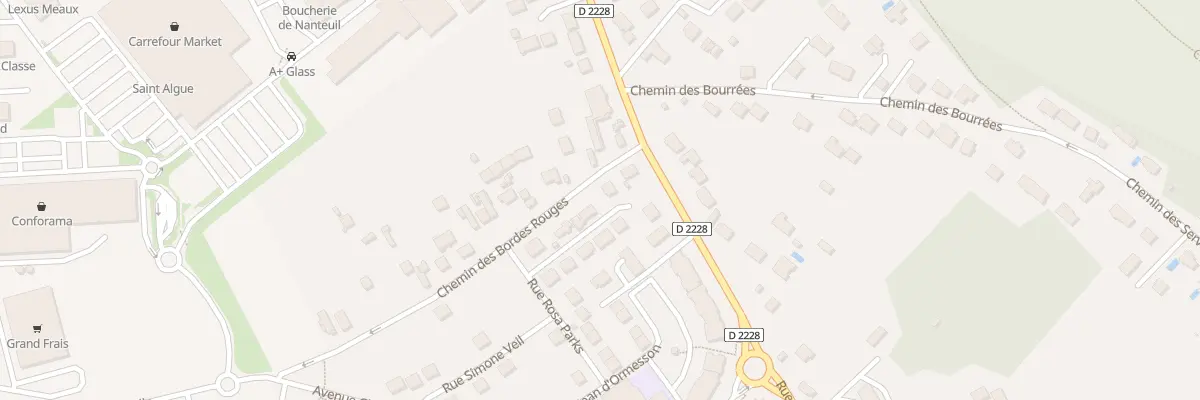 Plan du 3 Che des Bordes Rouges à Nanteuil-lès-Meaux