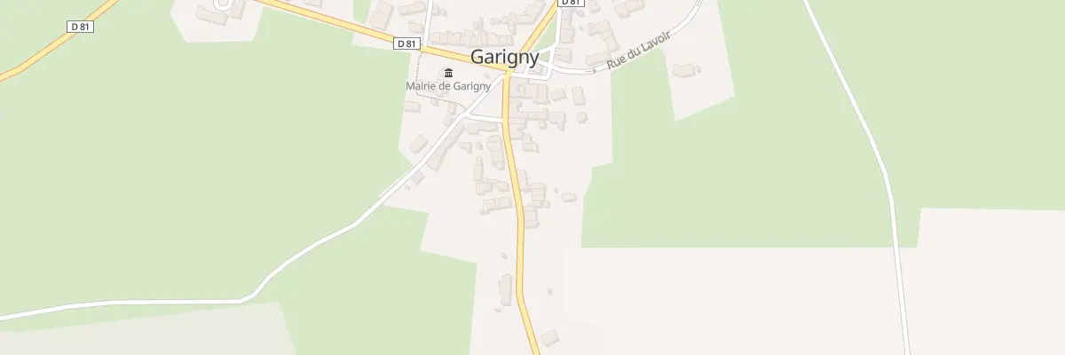 Plan du 9 Rte de Nèrondes à Garigny