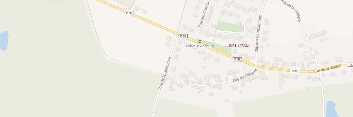 Plan du 65 Rue de la Liberation à Gilocourt