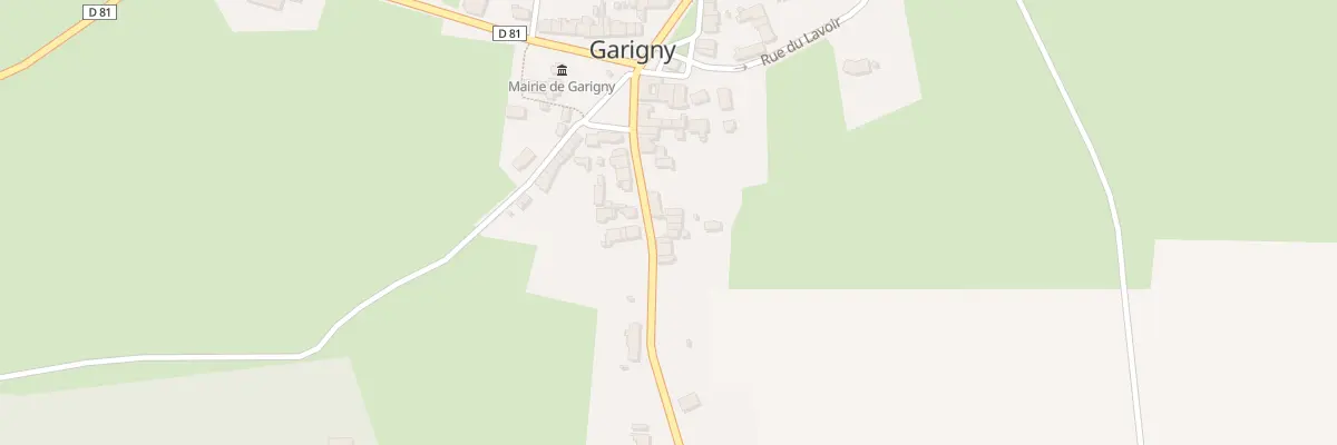Plan du 11 Rte de Nèrondes à Garigny