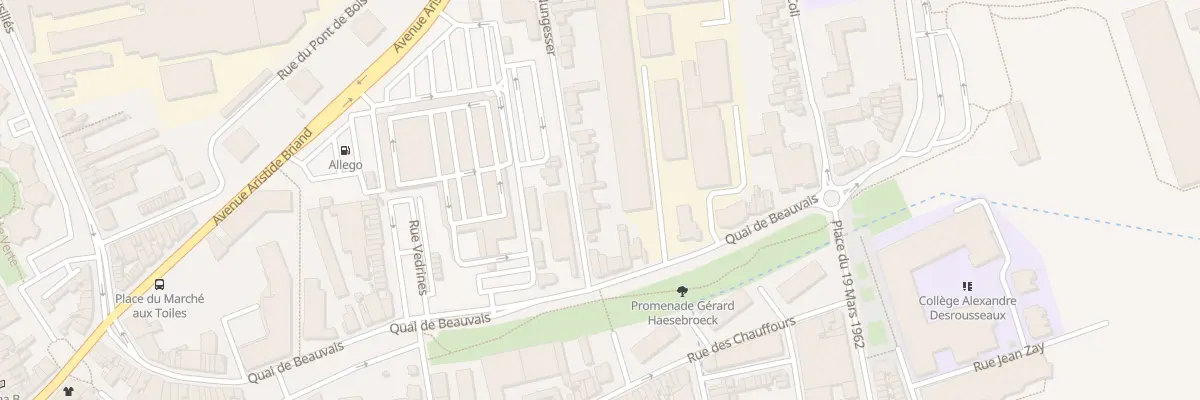 Plan du 6 Rue Nungesser à Armentières