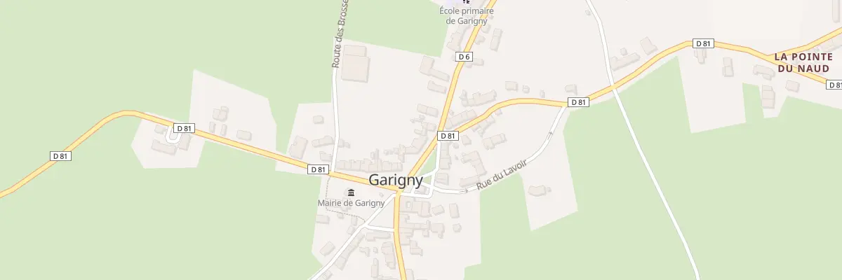 Plan du 3 Rte de Sancergues à Garigny