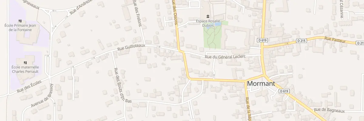Plan du 27 Rue Guilloteaux à Mormant