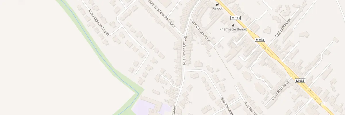 Plan du 56 Rue Omer Ollivier à La Chapelle-d’Armentières