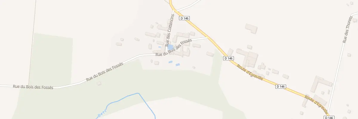 Plan du 5 Rue du Bois des Fossés à Chevry-sous-le-Bignon