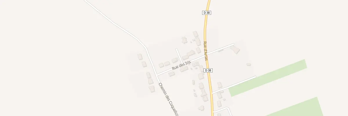 Plan du 6 Rue des Iris à Guémappe