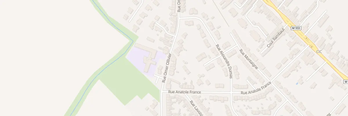Plan du 103 Rue Omer Ollivier à La Chapelle-d’Armentières