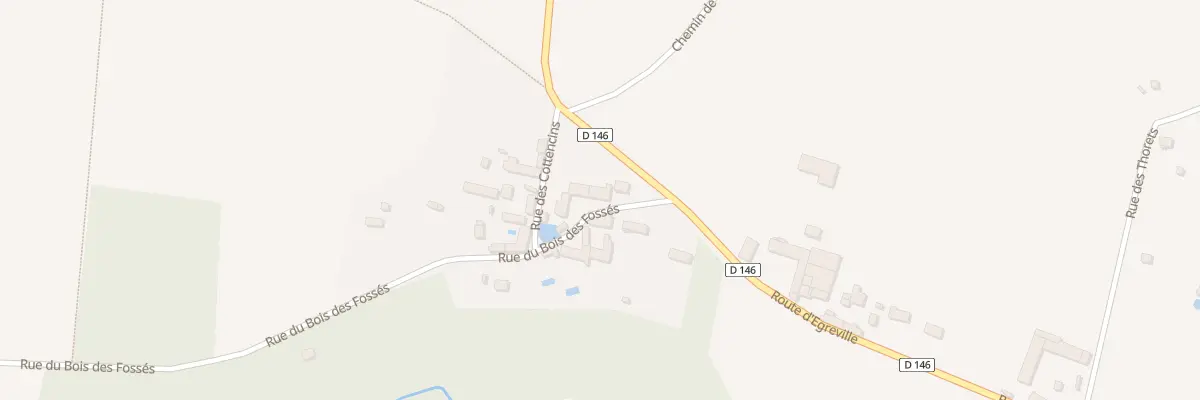 Plan du 4 Rue du Bois des Fossés à Chevry-sous-le-Bignon