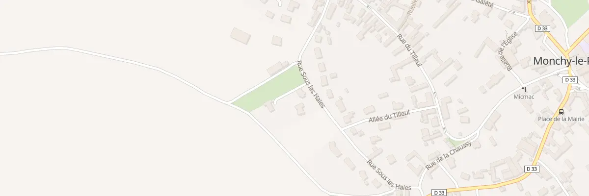 Plan du 19 Rue sous les Haies à Monchy-le-Preux