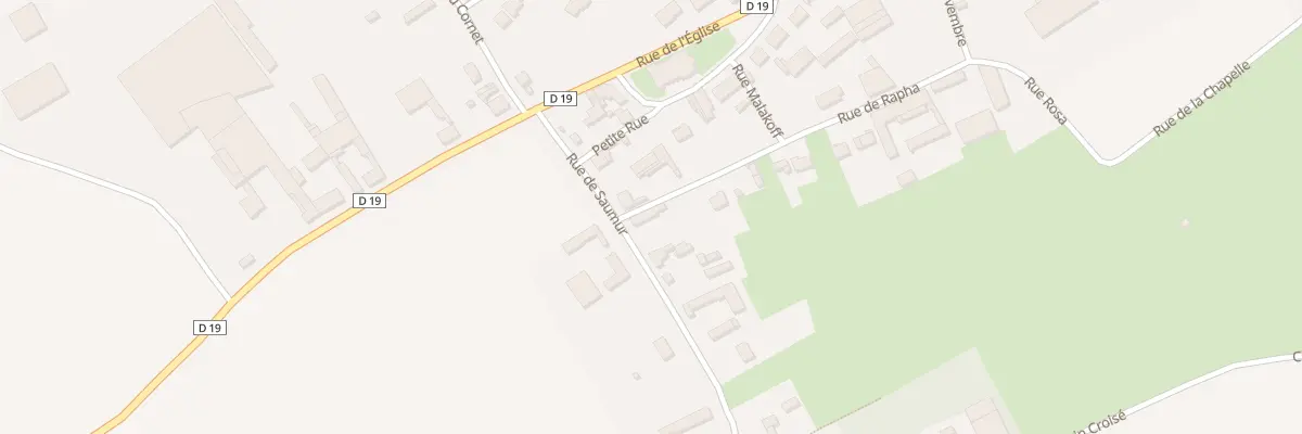 Plan du 7 Rue de Saumur au Transloy
