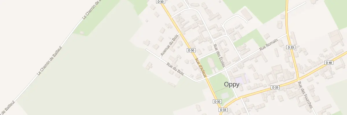 Plan du 9 Rue du Bois à Oppy