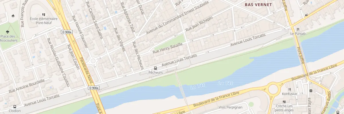Plan du 60 Av Louis Torcatis à Perpignan