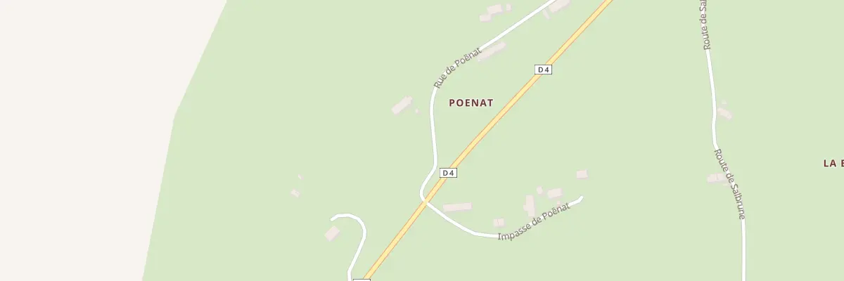 Plan du 5199 Poenat à Beaune-d’Allier