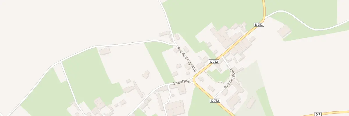 Plan du 15 Gr Grande Rue à Bancourt