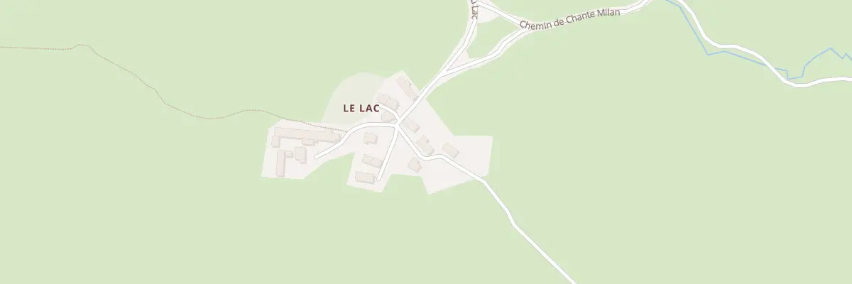 Plan du 5011 Le Lac à Montgreleix