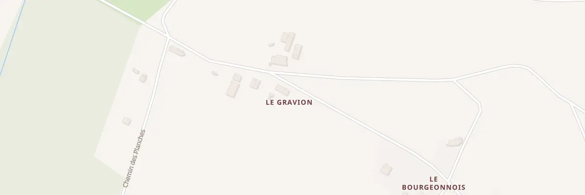 Plan du 8 Le Gravion à Léré