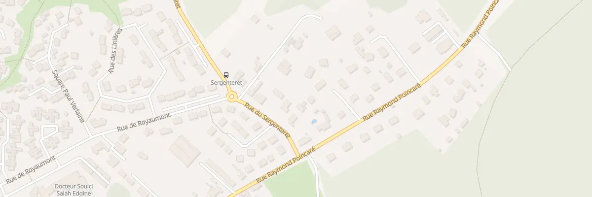 Plan du 66 Rue du Sergenteret à Choisy-au-Bac