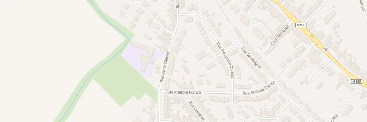 Plan du 97B Rue Omer Ollivier à La Chapelle-d’Armentières