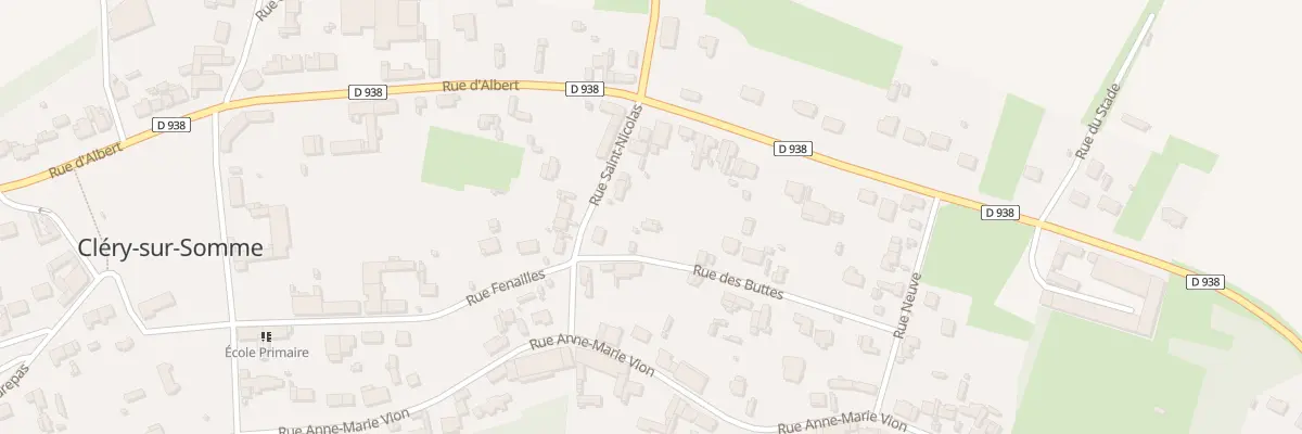 Plan du 168 Rue des Buttes à Cléry-sur-Somme