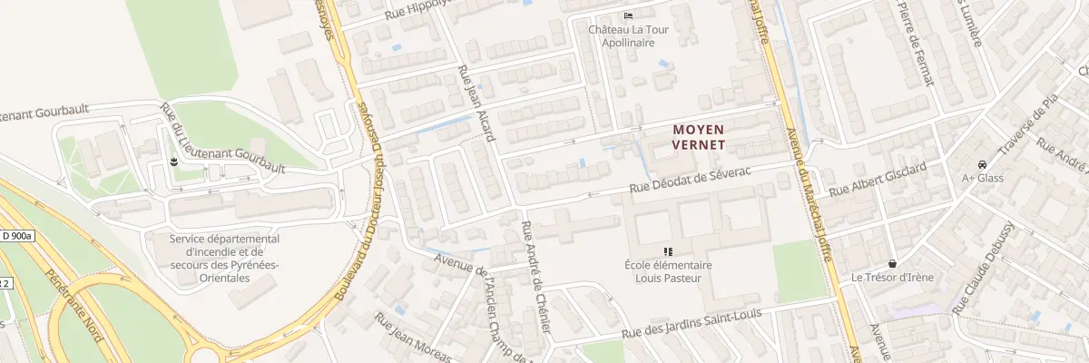 Plan du 32 Rue Déodat de Séverac à Perpignan