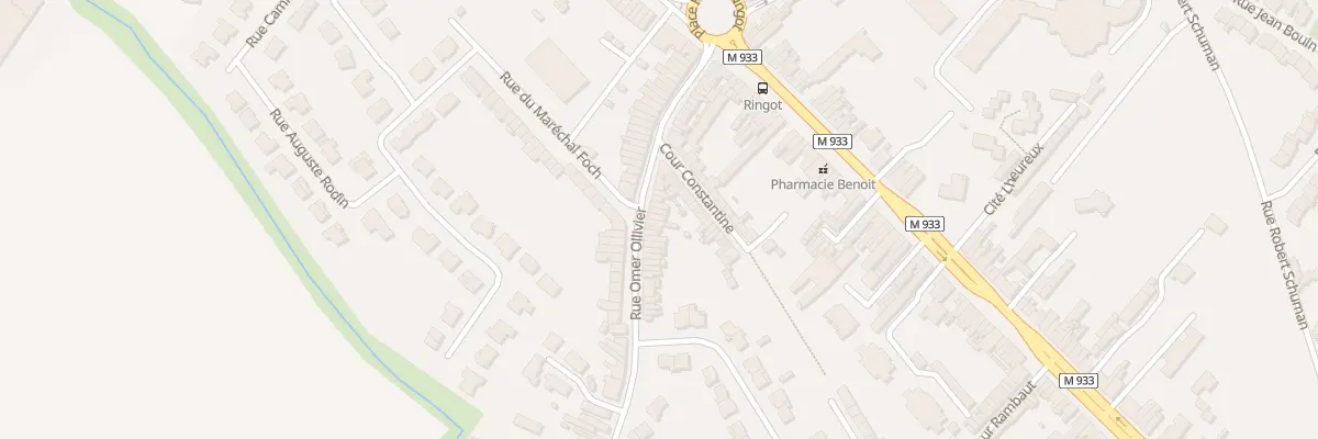 Plan du 37 Rue Omer Ollivier à La Chapelle-d’Armentières